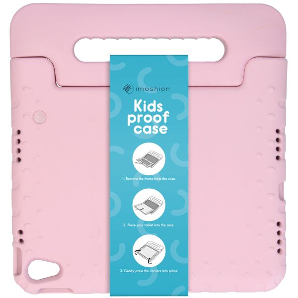 imoshion Schutzhülle mit Handgriff kindersicher Samsung Galaxy Tab A9 8.7 Zoll - Hellrosa