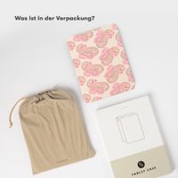 Selencia Vivid Klapphülle Samsung Galaxy Tab A11 Plus / A9 Plus - Paisley Blush