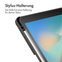 imoshion Origami Klapphülle iPad 9 (2021) 10.2 Zoll / iPad 8 (2020) 10.2 Zoll / iPad 7 (2019) 10.2 Zoll - Schwarz