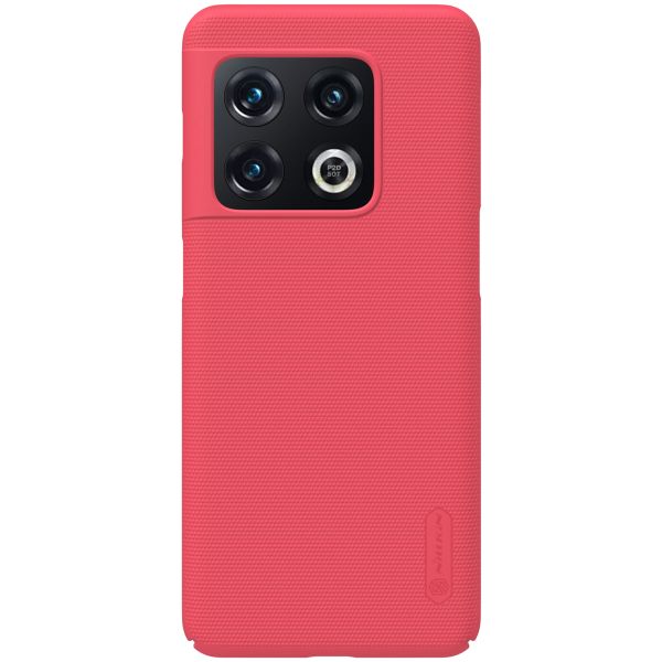 Nillkin Super Frosted Shield Case für das OnePlus 10 Pro - Rot