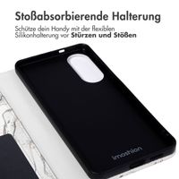 imoshion Design Klapphülle Samsung Galaxy S25 Edge - Sandy Marble