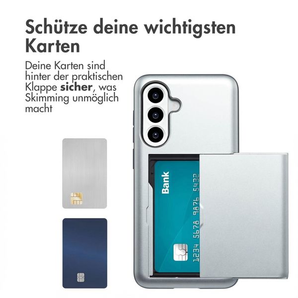 imoshion Backcover mit Kartenfach Samsung Galaxy A36 / A56 - Grau