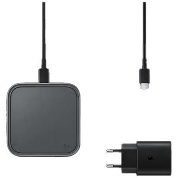 Samsung ﻿Wireless Charger Pad - Ladestation - Mit Adapter und Ladekabel - 15 Watt - Schwarz