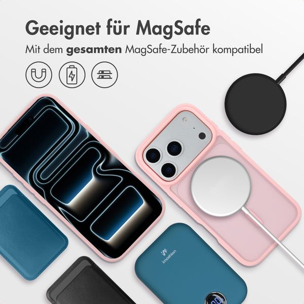 imoshion Color Guard Back Cover mit MagSafe Apple iPhone 17 Pro Max - Hellrosa