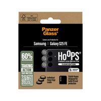PanzerGlass Kameraprotektor Hoops Optic Rings für das Samsung Galaxy S25 FE - Transparent