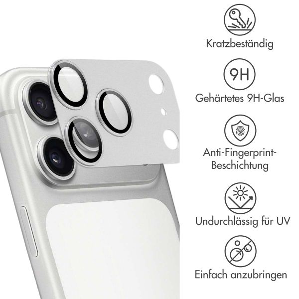 imoshion Kameraprotektor aus Glas 2er-Pack für das Apple Apple iPhone 17 Pro Max - Silver