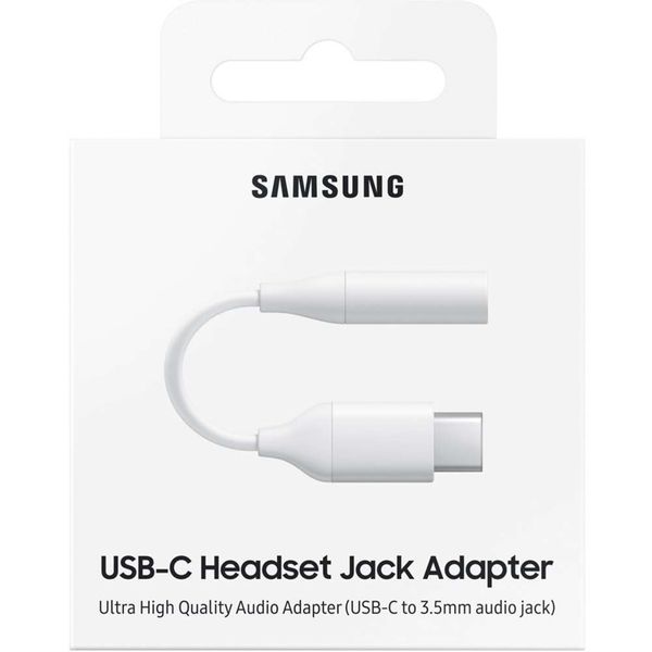 Samsung USB-C auf 3,5 mm Jack Audio Adapter - Weiß