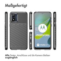 imoshion Thunder Backcover Motorola Moto E13 - Schwarz