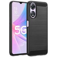 imoshion Brushed Back Cover Oppo A78 (4G) - Schwarz