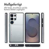 imoshion Backcover mit Kartenfach Samsung Galaxy S25 Ultra - Grau