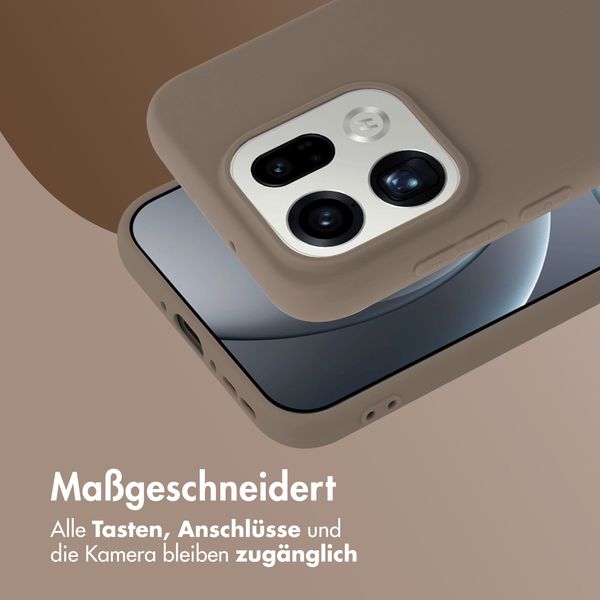 imoshion TPU Color Cover Oppo Find X9 - Braun