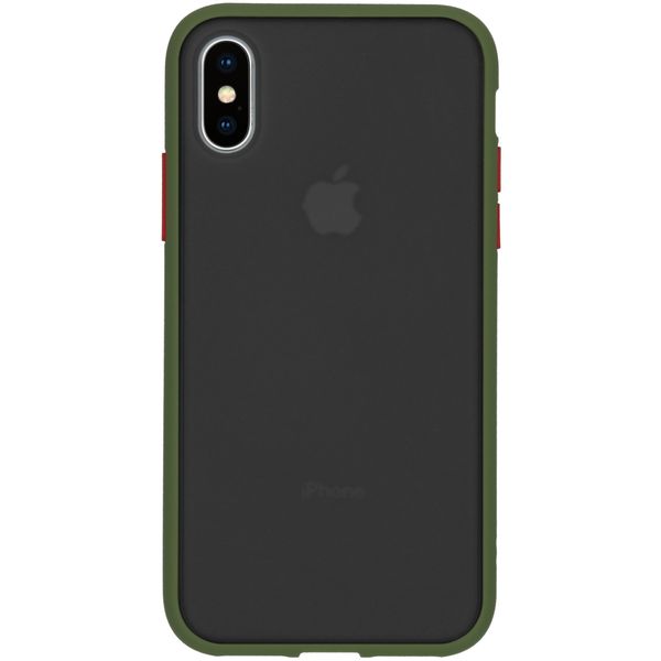 imoshion Frosted Backcover Grün für das iPhone X / Xs