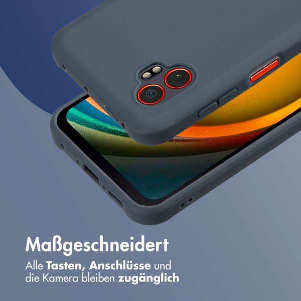 imoshion TPU Color Cover Samsung Galaxy Xcover 7 Pro - Dunkelblau