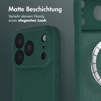 imoshion Color Back Cover mit MagSafe Apple iPhone 18 Pro / 17 Pro - Dunkelgrün