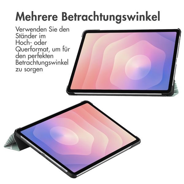 imoshion Design Trifold Klaphülle Samsung Galaxy Tab S11 - Botanica