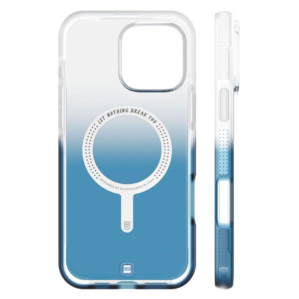 BodyGuardz Ace Pro MagSafe Back Cover für das iPhone 16 Pro Max - Blue Ombre