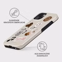 Burga Tough Back Cover MagSafe Apple iPhone 14 - Oat Milk Please