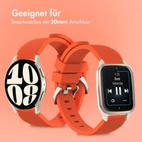 imoshion Flexibles Silikonarmband - Universeller 20-mm-Anschluss - Orange