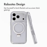 Accezz Ring Stand Backcover mit MagSafe Apple iPhone 18 Pro Max / 17 Pro Max - Transparent