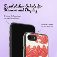 Personalisierte Hülle mit Blumen Samsung Galaxy A15 - Transparent