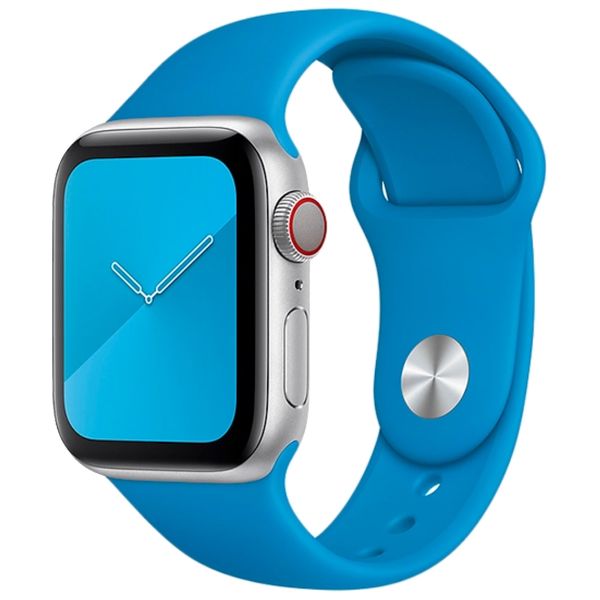 Apple Sport Band für Apple Watch Series 1-9 / SE - 38/40/41 mm / Series 10 - 42 mm - Surf Blue