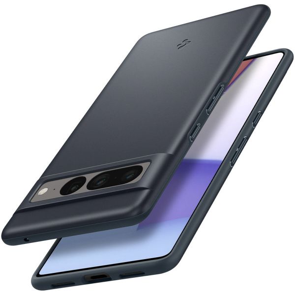 Spigen Thin Fit™ Hardcase für das Google Pixel 7 Pro - Metal Slate