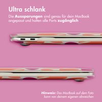 imoshion Design Laptop Cover für Apple MacBook Pro 16 Zoll (2021 / 2023 M3 chip / 2024 M4 chip) - Orange Flower Connect