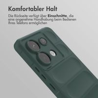 imoshion EasyGrip Back Cover für das Xiaomi Redmi Note 13 Pro (5G) - Dunkelgrün