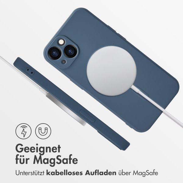 imoshion Color Back Cover mit MagSafe Apple iPhone 13 - Dunkelblau