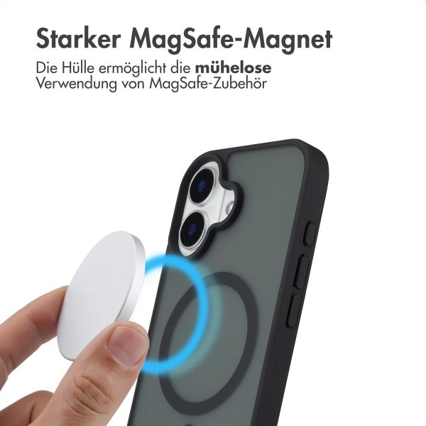 imoshion Color Guard Back Cover mit MagSafe für das iPhone 16 - Schwarz