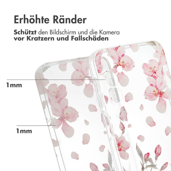 imoshion Design Hülle Samsung Galaxy A25 (5G) - Blossom Watercolor