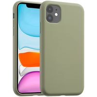 Accezz Liquid Silikoncase mit MagSafe für das iPhone 11 - Cooper Green