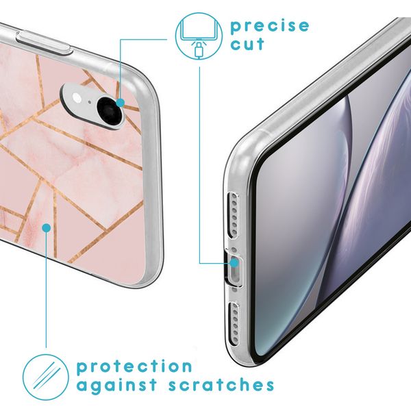 imoshion Design Hülle für das iPhone Xr - Pink Graphic