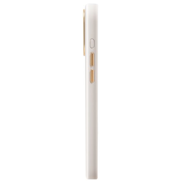 Coehl Crème MagSafe Back Cover mit Band für das iPhone 15 Pro Max - Ivory