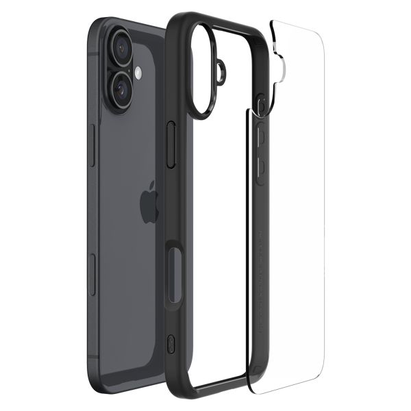 Spigen Ultra Hybrid™ Case für das iPhone 16 - Matte Black