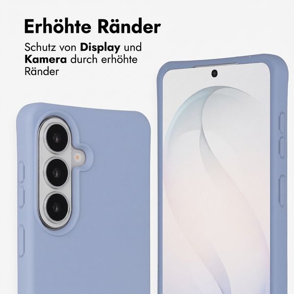 imoshion Color Backcover mit abnehmbarem Handykette und MagSafe Samsung Galaxy S26 - Ash Blue