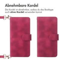 imoshion Klapphülle mit Kordel Motorola Edge 70 Fusion - Rot
