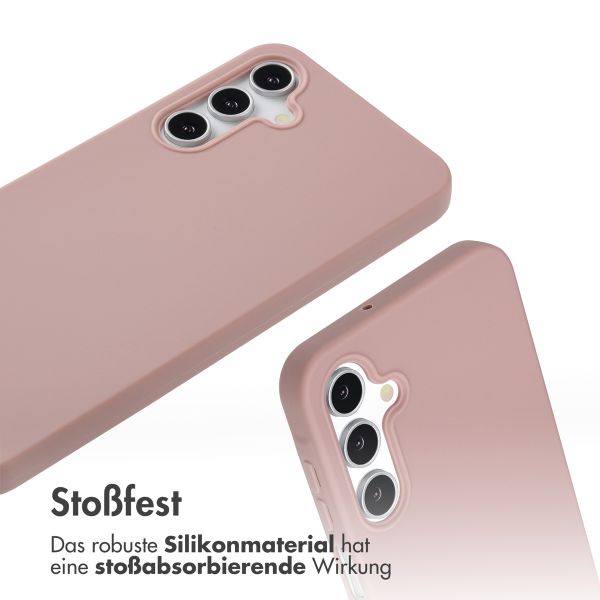 imoshion SilikonHülle mit Band Samsung Galaxy A16 - Sand Pink