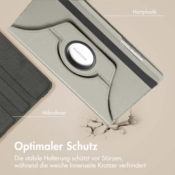 imoshion 360° drehbare Klapphülle Samsung Galaxy Tab A11 - Grau