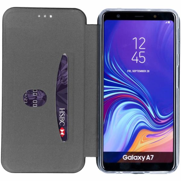 Gestalte deine eigene Samsung Galaxy A7 (2018) Gel-Klapphülle (einseitig)