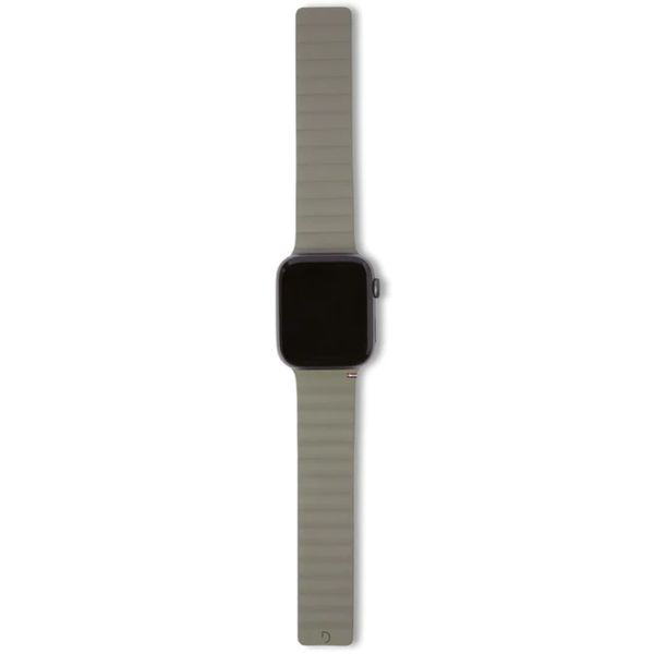 Decoded Silicone Magnetic Traction Strap Lite für Apple Watch Series 1-10 / SE / Ultra (2) - 42/44/45/46/49 mm - Olive