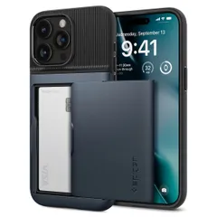 Spigen Slim Armor CS Case für das iPhone 15 Pro Max - Metal Slate