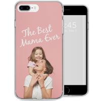 Gestalte deine eigene Apple iPhone 8 Plus / 7 Plus Gel Hülle - Transparent