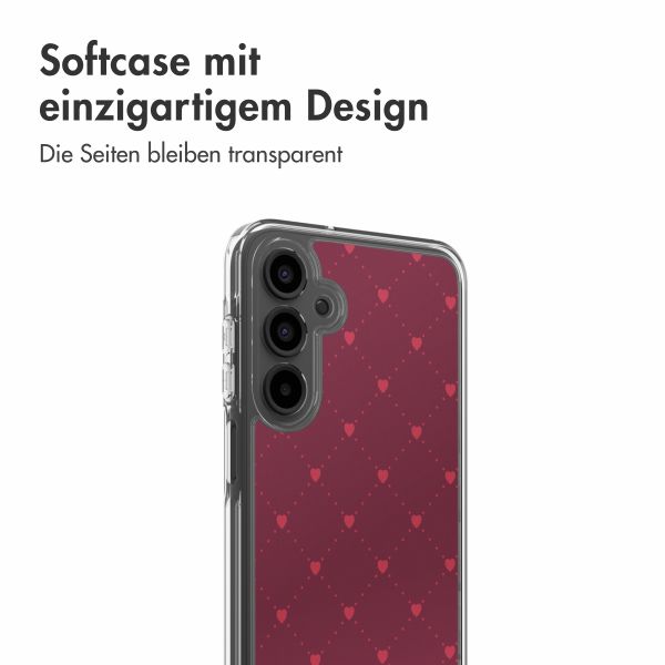imoshion Design Hülle Samsung Galaxy A16 - Crush Check Coral Dust
