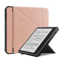imoshion Klappbare Klapphülle Kobo Libra Colour - Rosé gold