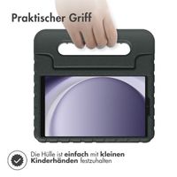 imoshion Schutzhülle mit Handgriff kindersicher für das Samsung Galaxy Tab A9 8.7 Zoll - Schwarz