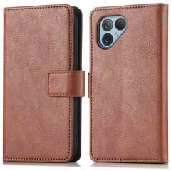 imoshion Luxuriöse Klapphülle Fairphone 5 - Braun