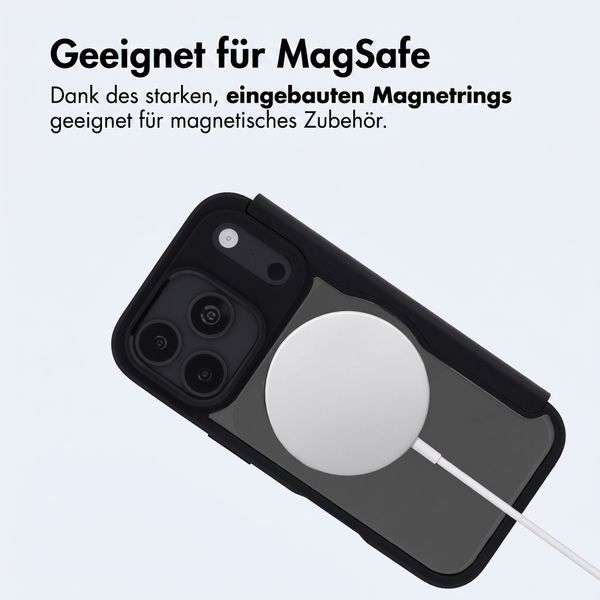 imoshion Transparente Bookcase mit MagSafe Apple iPhone 18 Pro Max / 17 Pro Max - Schwarz