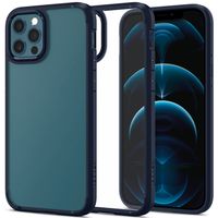 Spigen Ultra Hybrid™ Case für Apple iPhone 12 (Pro) - Dunkelblau