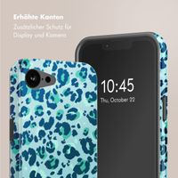 Selencia Vivid Rückabdeckung mit MagSafe Apple iPhone 16e - Wild Spots Light Blue